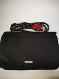 Pre-owned Topologie Black Crossbody Bag Unisex Handbag Sports Shoulder Bag