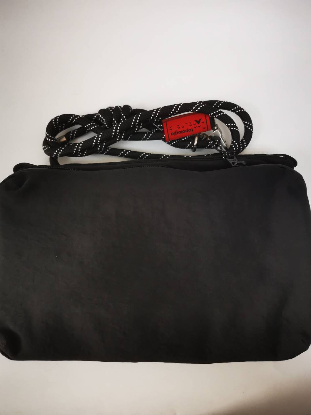 Pre-owned Topologie Black Crossbody Bag Unisex Handbag Sports Shoulder Bag