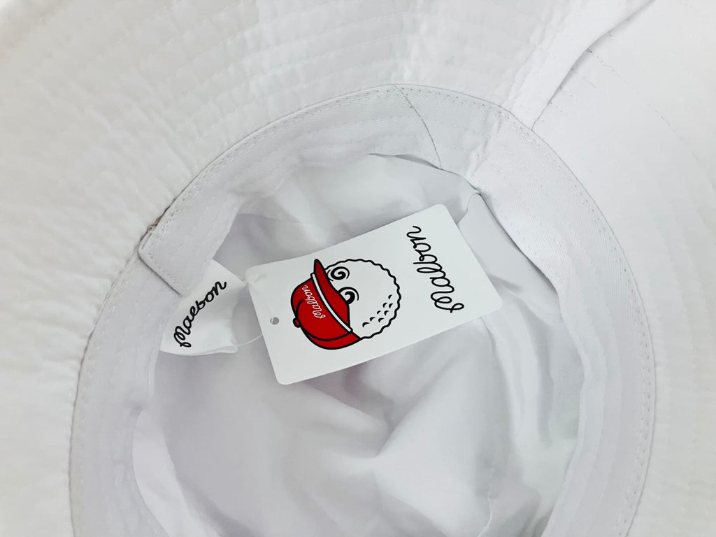 MALBON Golf Bucket Hat Fashion Visor Hat for Men Women