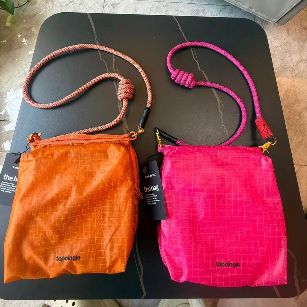 Pre-owned Topologie Small Crossbody Bag Key Coin Purse Shoulder Pouch