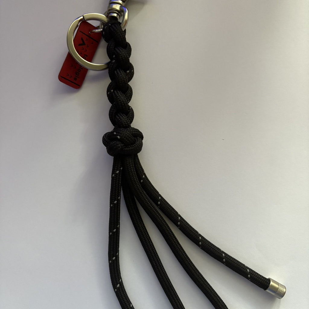 Pre-owned Topologie Creative Nylon Woven Keychain Unique Bag Charm Accessory
