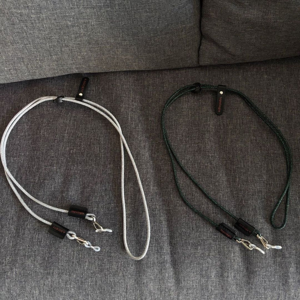 Pre-owned Topologie Eyeglass Strap Adjustable Anti-Lost Glasses Chain