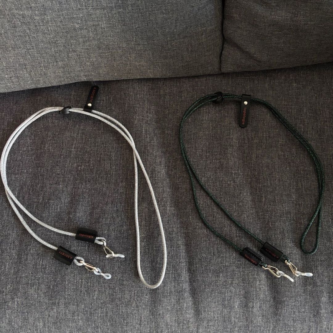Pre-owned Topologie Eyeglass Strap Adjustable Anti-Lost Glasses Chain