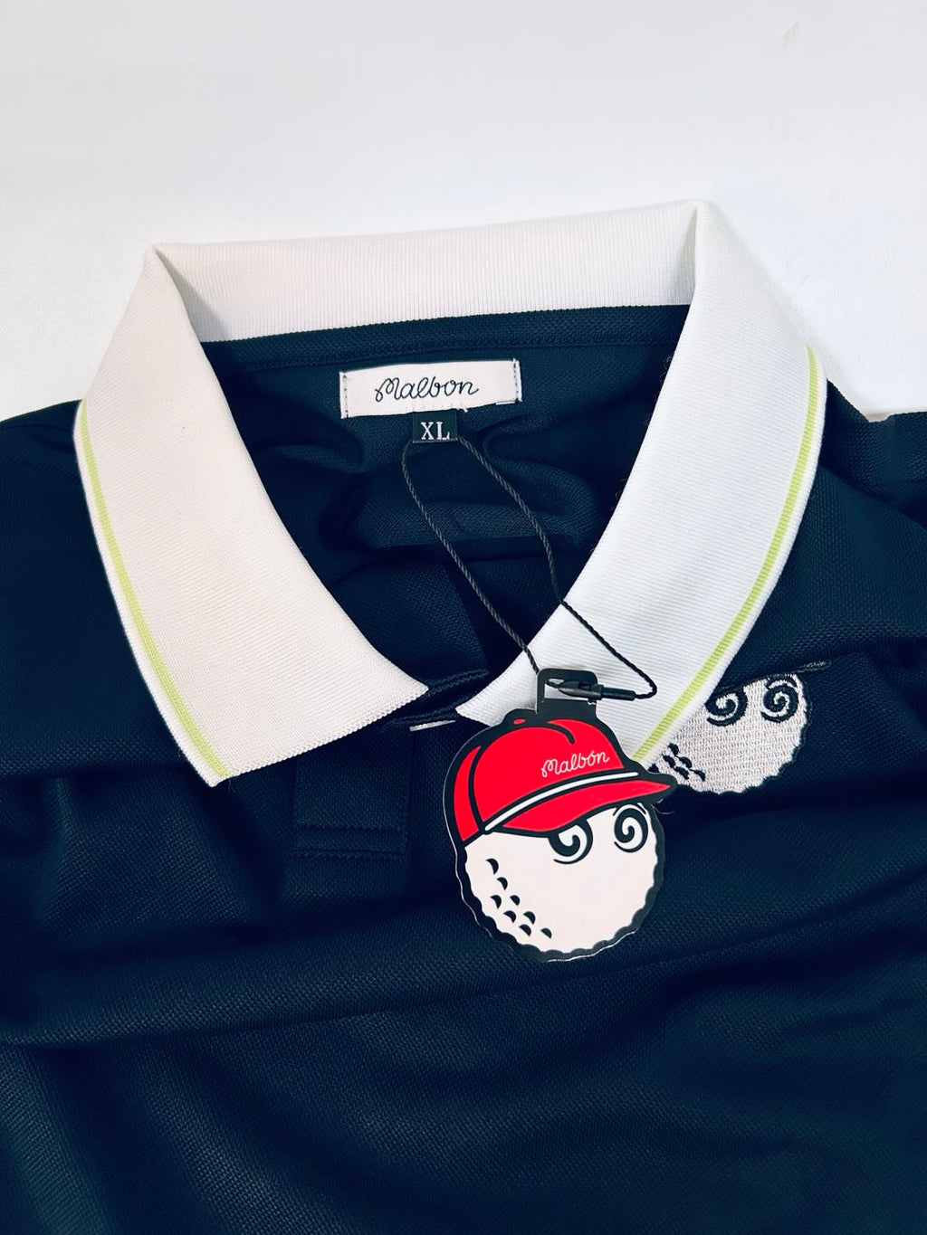Malbon Men Summer Fashion Golf Polo Short Sleeve Athletic Top
