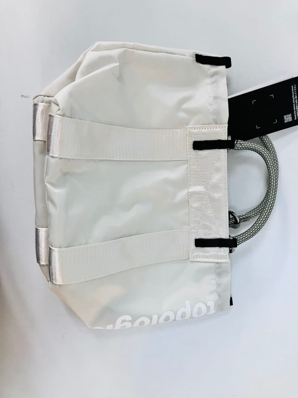 Pre-owned Topologie White Tote Bag Women's Fshion Travel Bag