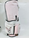 Malbon Golf Caddy Bag Stand Type Pink Rabbit