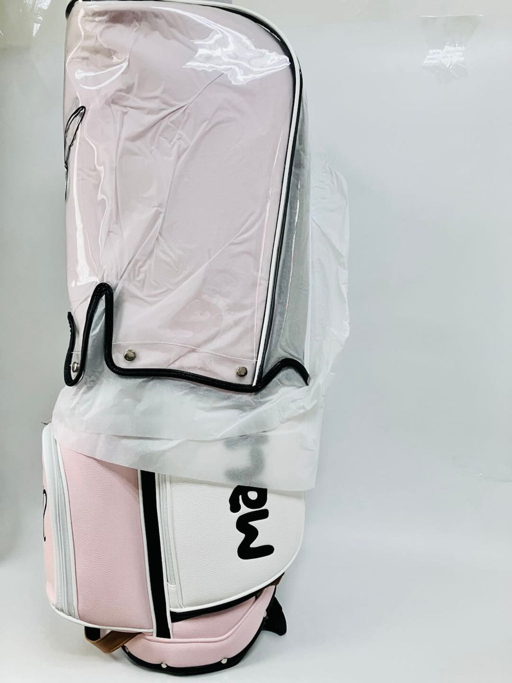 Malbon Golf Caddy Bag Stand Type Pink Rabbit