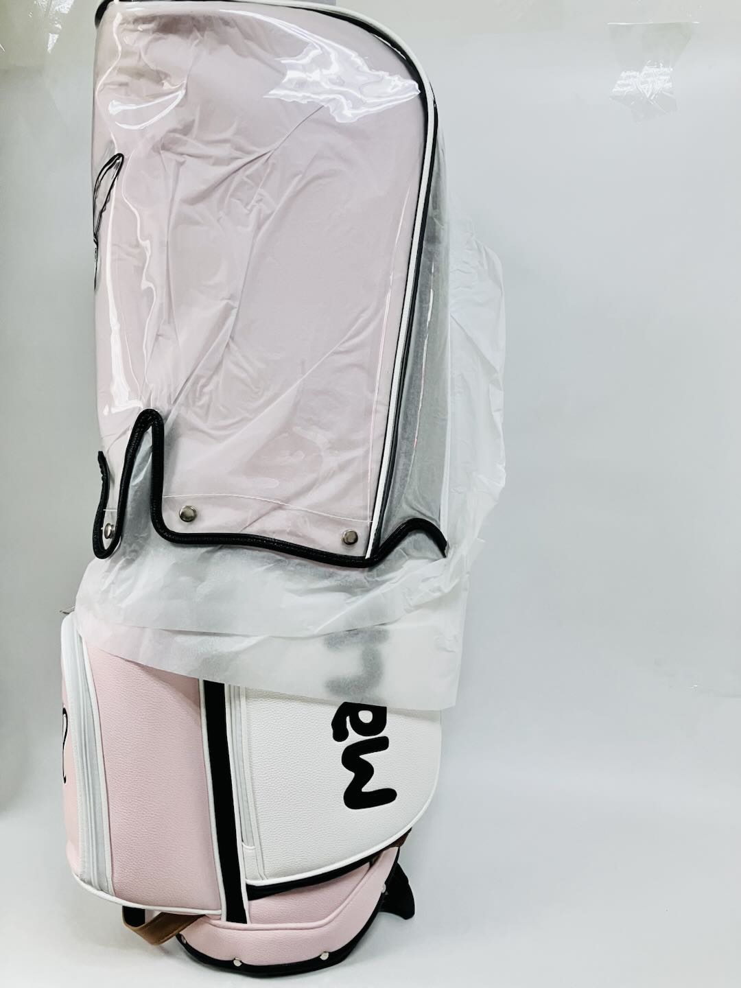 Malbon Golf Caddy Bag Stand Type Pink Rabbit