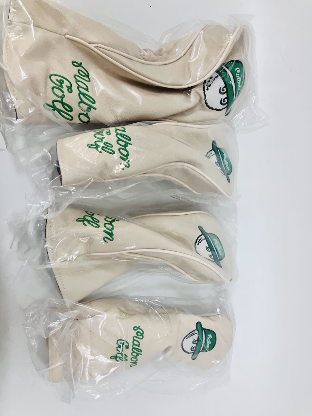 Malbon Golf Club Head Cover Wood Driver Putter Hybrid Protective Cases