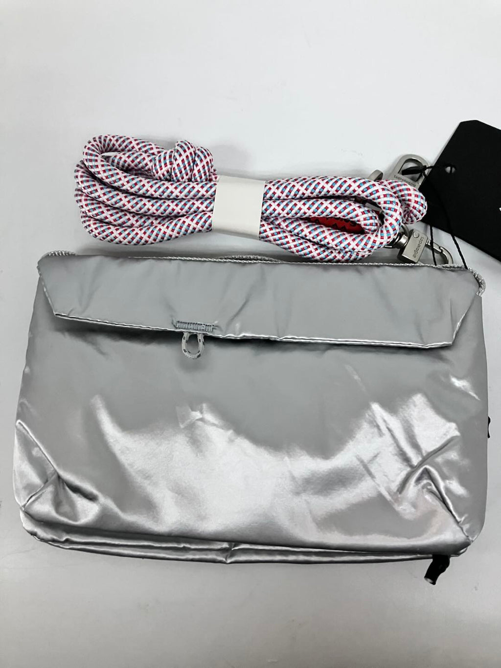 Pre-owned Topologie Phone Bag Silver Shoulder Bag Women's Crossbody Bag