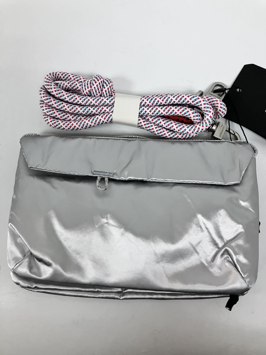 Pre-owned Topologie Phone Bag Silver Shoulder Bag Women's Crossbody Bag