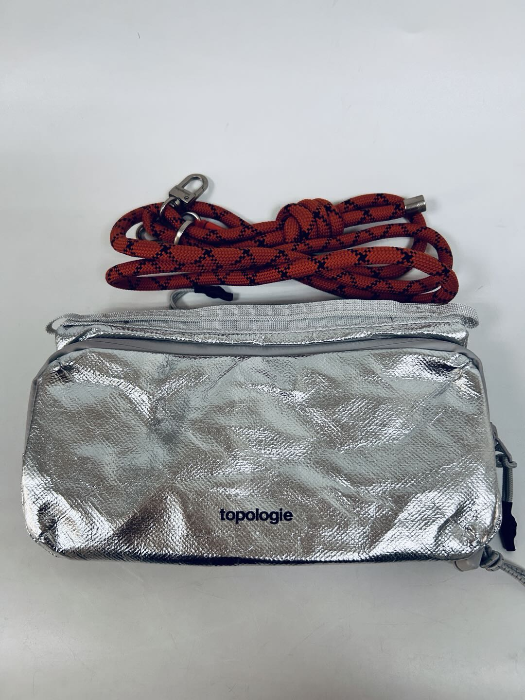 Pre-owned Topologie Silver Crossbody Bag Shoulder Bag