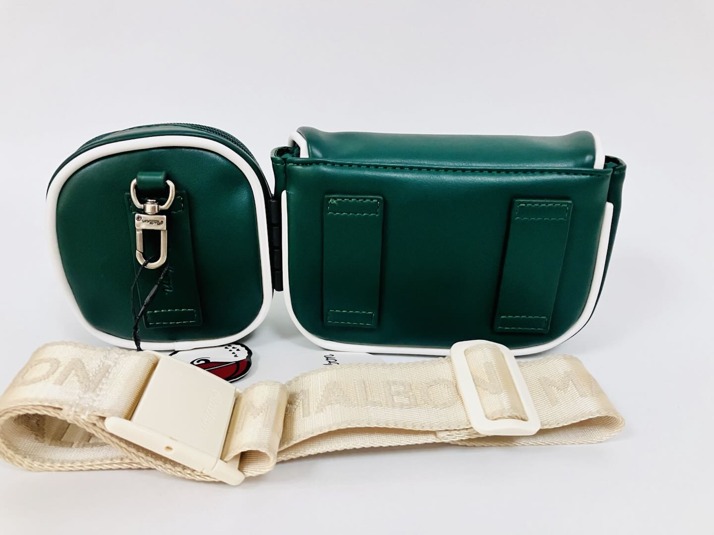Malbon Golf Waist Bag Hand Pouch Storage Pouch for Small Items Green