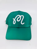 Malbon Green Golf Cap Breathable Sun Protection Sports Hat Unisex