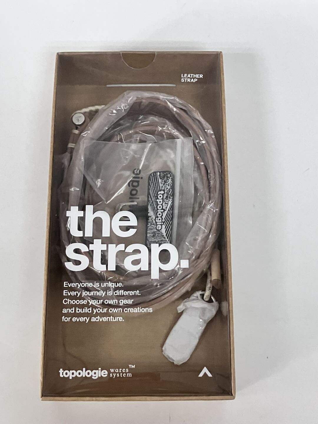 Pre-owned Topologie Leather Anti‑Lost Phone Crossbody Lanyard Strap Unisex Shoulder Belt