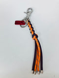 Pre-owned Topologie Keychain Bag Charm Key Ring