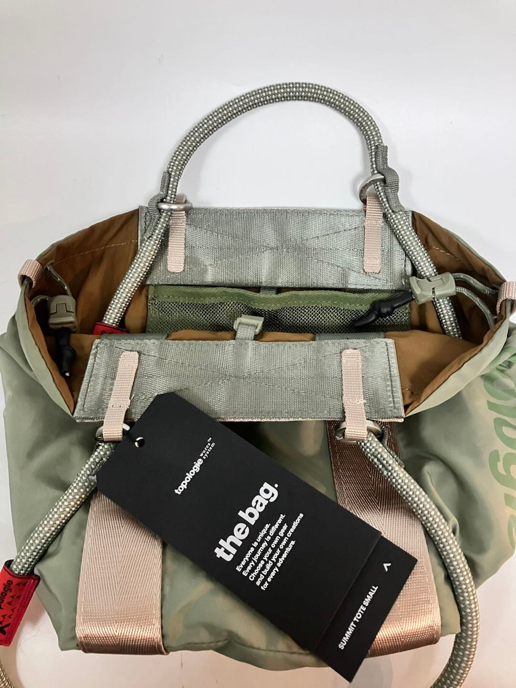 Topologie Green Tote Bag Handbag Daily Casual Travel Shoulder Bag