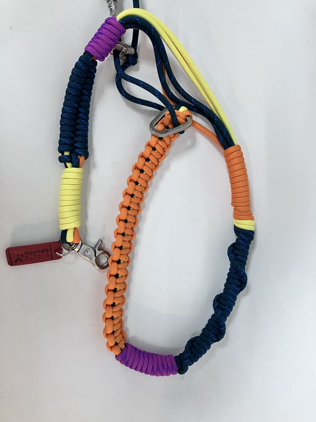 Topologie Colorful Braided Adjustable Phone Lanyard Bag Shoulder Strap
