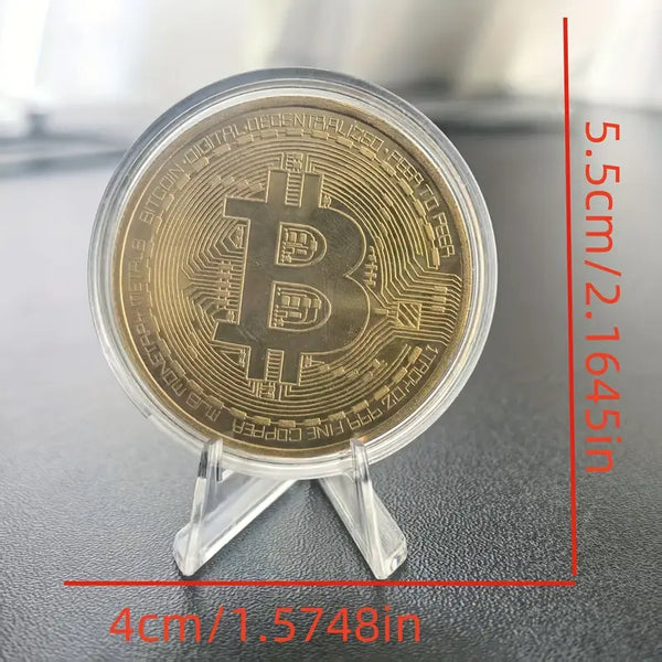 Themed Commemorative Golden Coin Novelty Challenge Coin Good Luck Continues