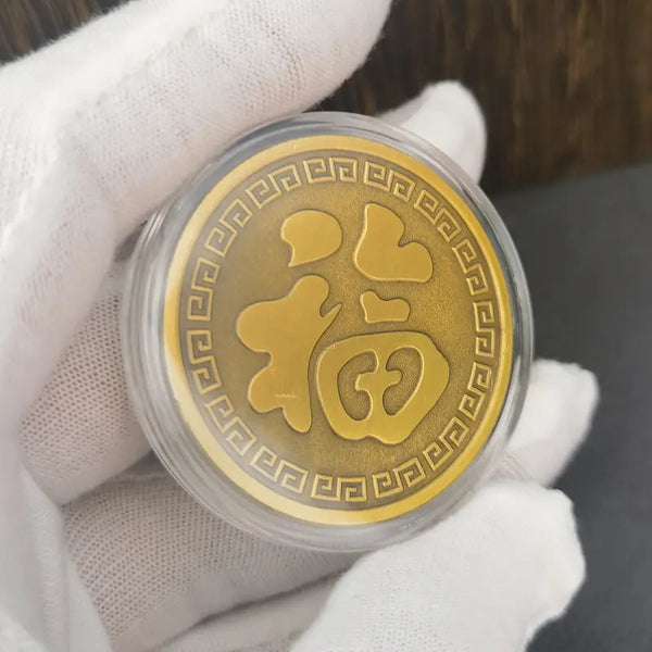 "good luck coin"