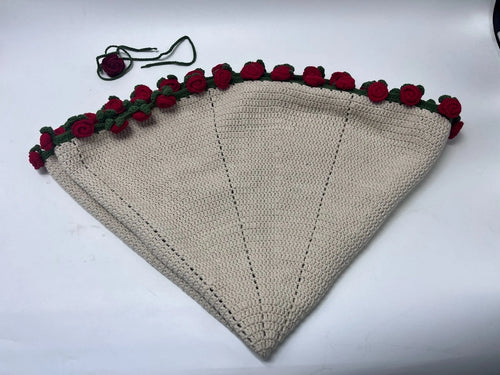 Crochet Flower Bouquet Blanket
