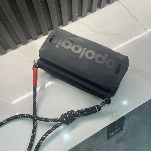 Topologie Bottle Sacoche Black Sling Bag +Rope Strap Pre-owned