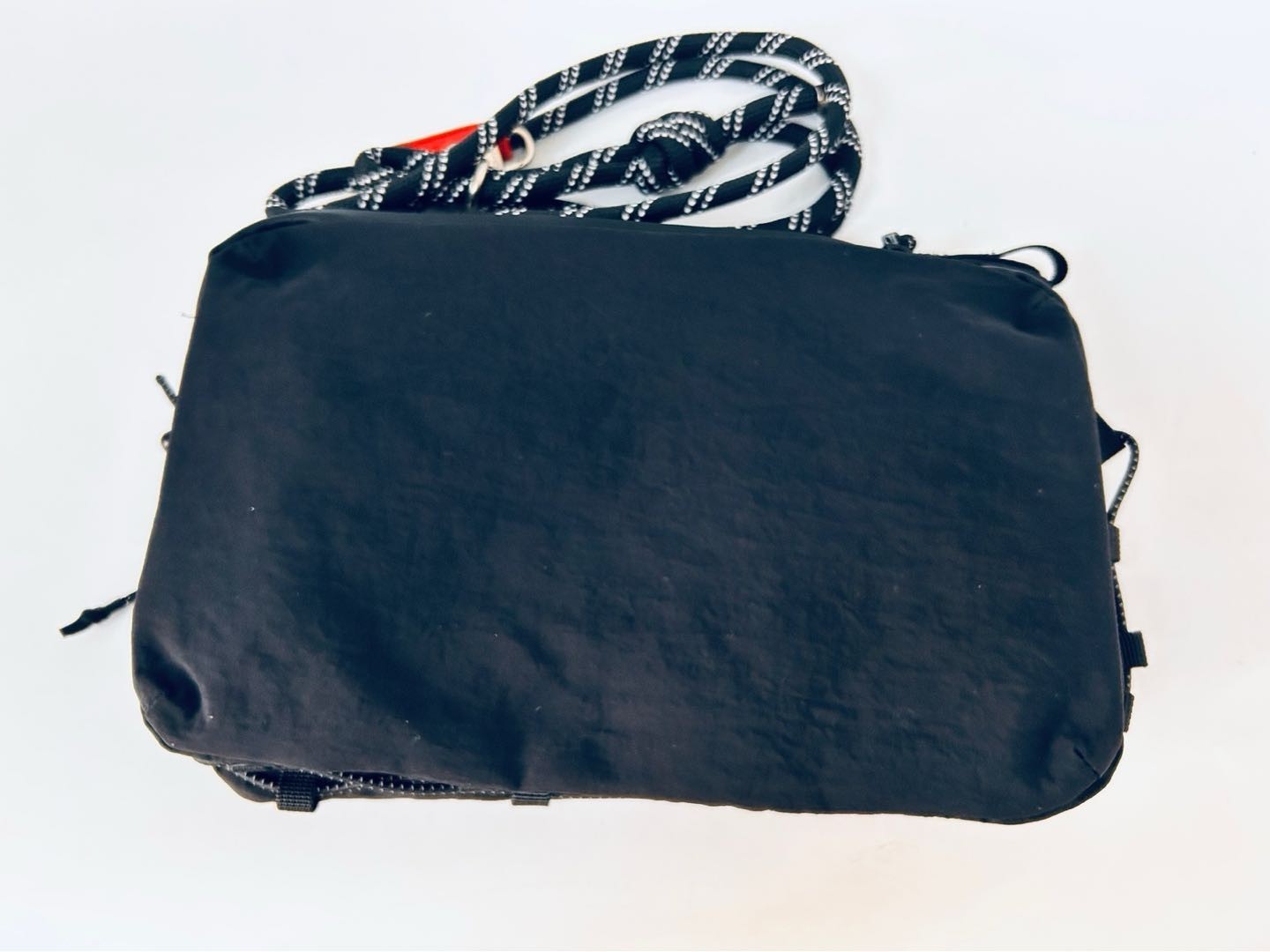Pre-owned Topologie Black Crossbody Bag Unisex Handbag Sports Shoulder Bag