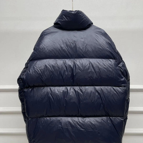 Pre-owned Moncler Unisex Short Puffy Jacket Black Warmth Coat