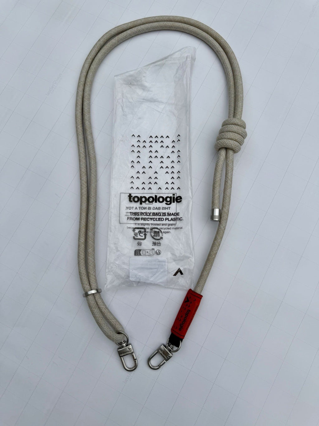 Topologie Bag Wares Strap In Beige Melange
