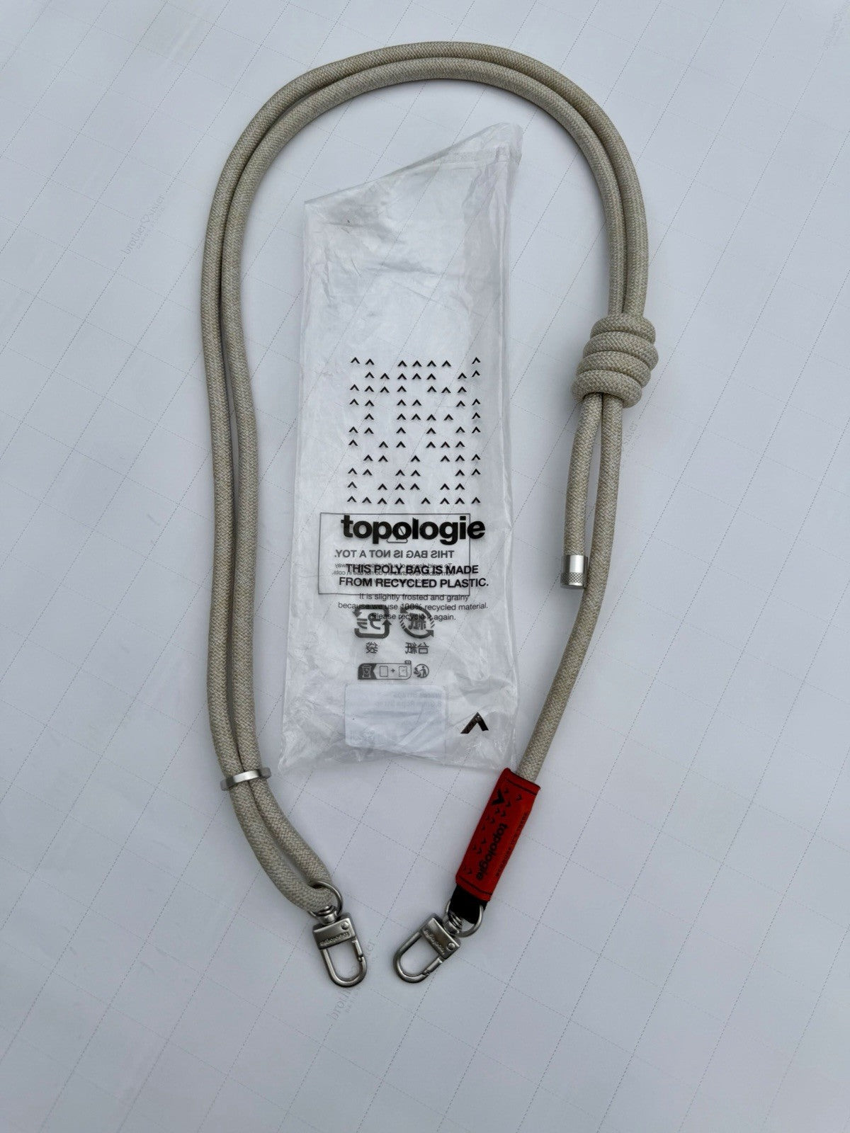 Topologie Bag Wares Strap In Beige Melange